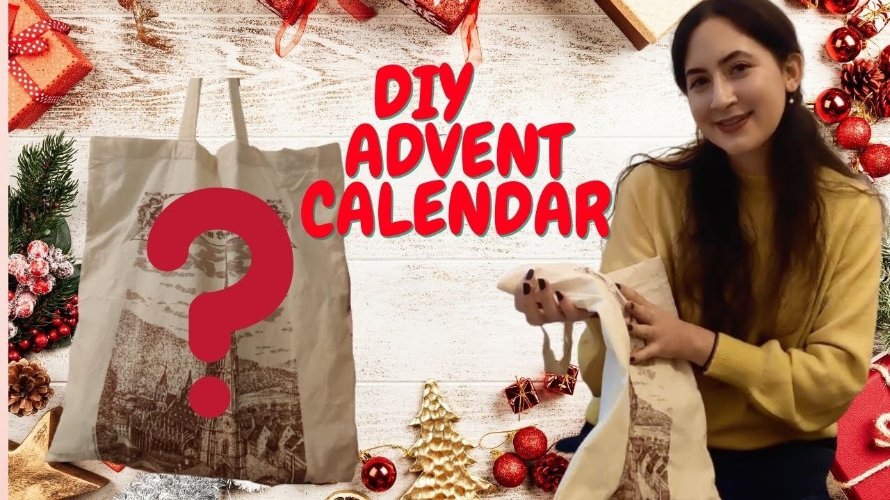 Easy last minute DIY advent calendar - it is so easy anyone can re-create it!
