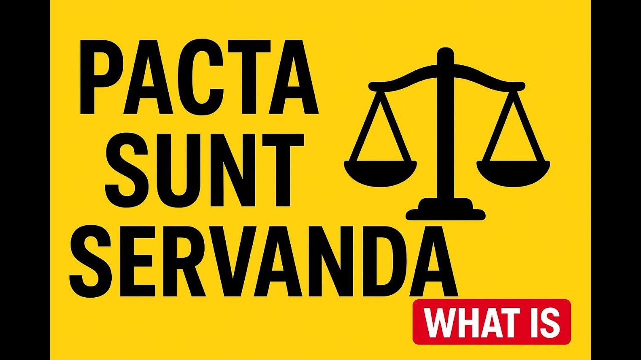 តើអ្វីជាគោលការណ៍ PACTA SUNT SERVANDA? 