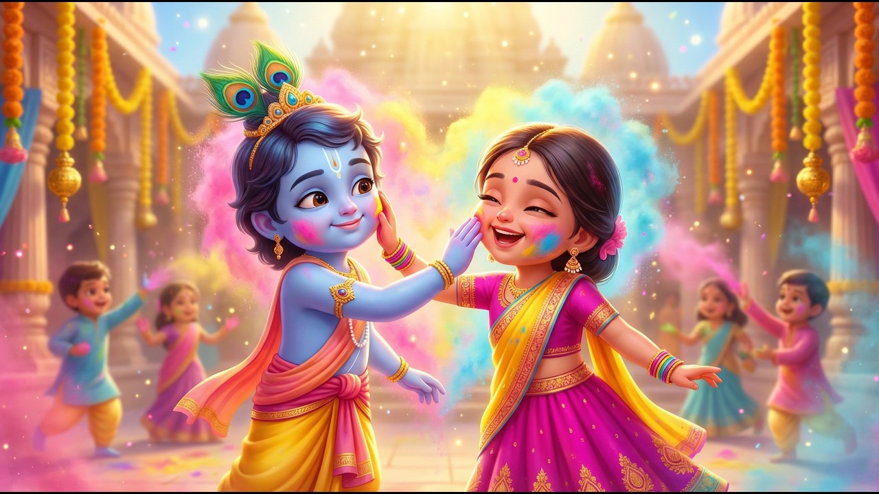Vrindavan Mein Ude Re Gulal - वृन्दावन में उड़े रे गुलाल कह दो राधा रानी से | Holi Bhajan #holi