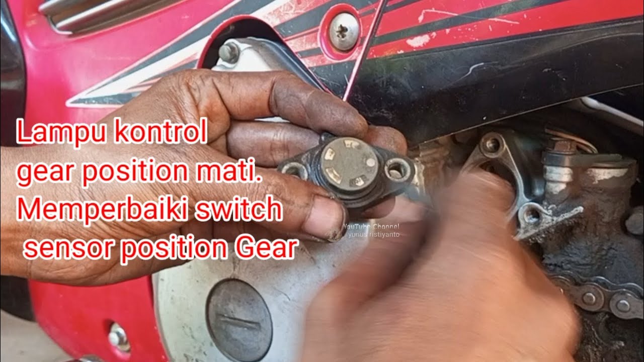Perbaikan kontrol gear position Supra x 125 old / lampu netral speedometer.