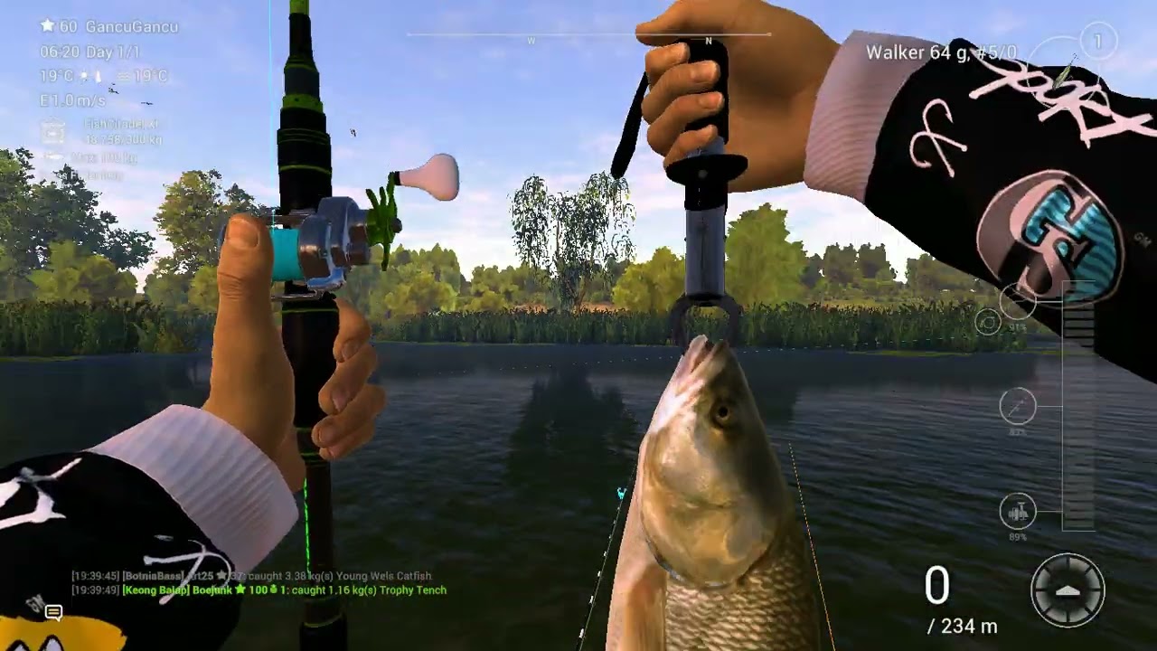 Fishing Planet , 1 HOUR AT DNIPRO PART 3 LOL