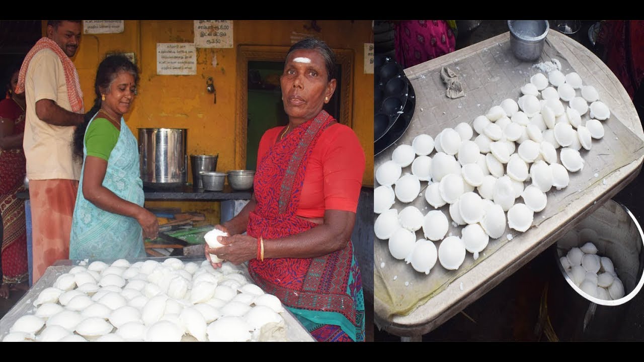 இட்லி சந்தை - 1லட்சம் இட்லி ஒரே நாளில் - Bulk Idli market Erode - MSF