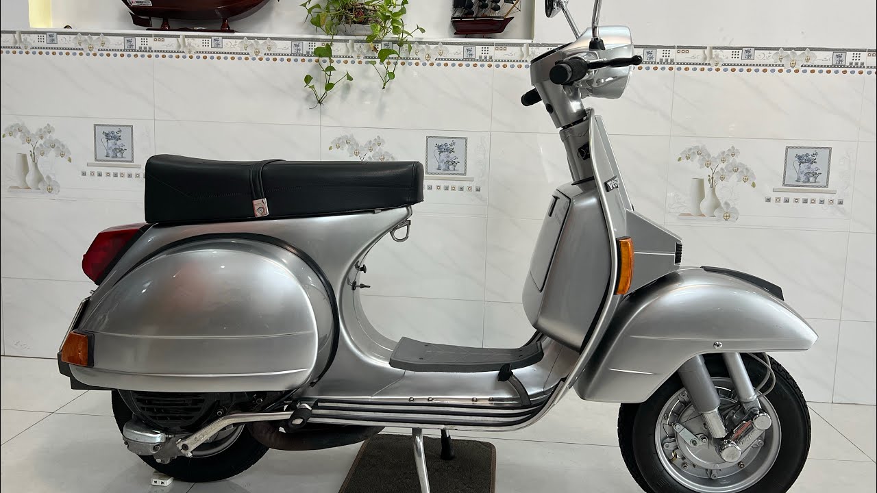 ĐÃ BÁN-Xe cổ ( 1988 ) Vespa px 150c HQCN Xe chính chủ mua bán sang tên toàn quốc-LH 0911517174￼
