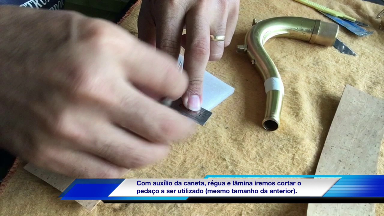 Como trocar a cortiça do Tudel do seu saxofone de forma mais fácil e rápida em casa