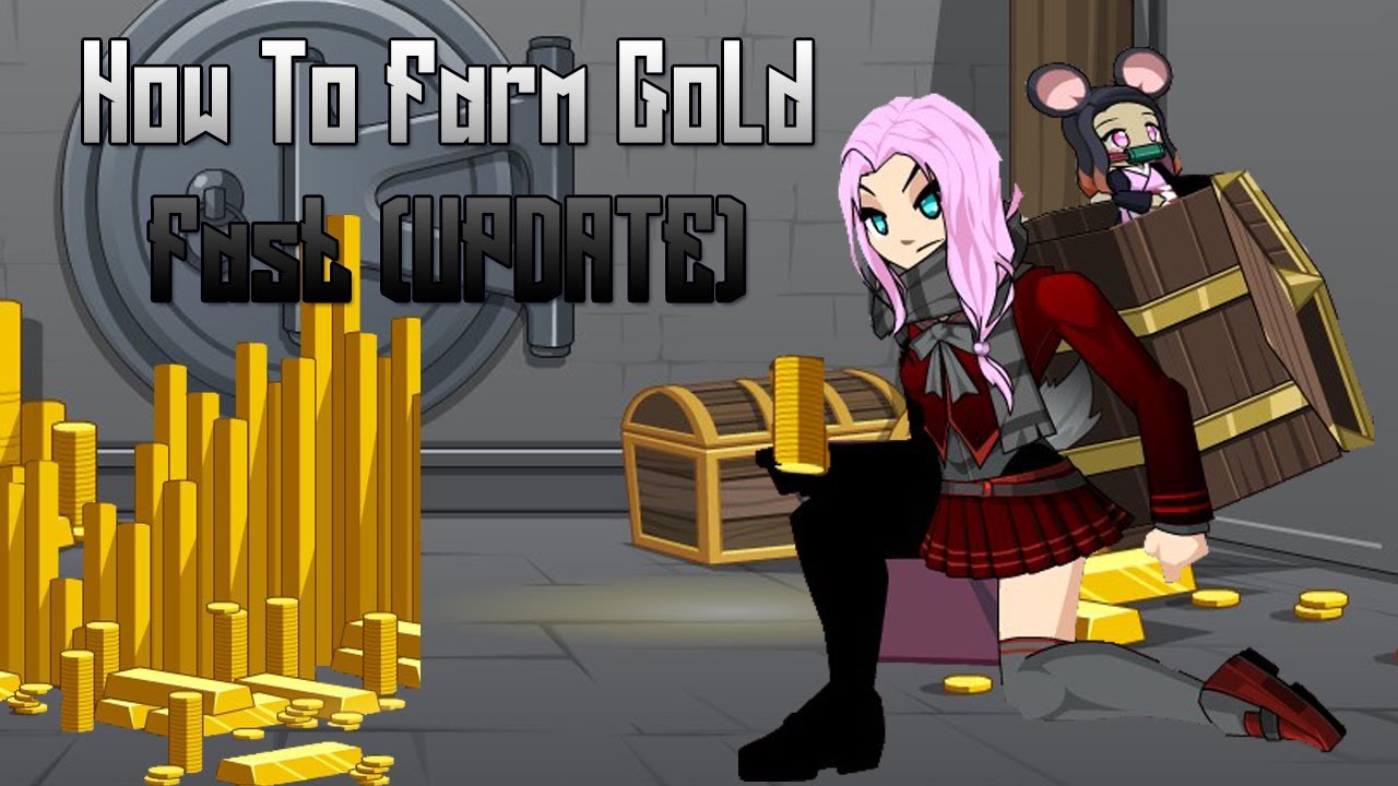[UPDATE] HOW TO FARM GOLD FAST (NON-MEMBER) | AQW (2020)