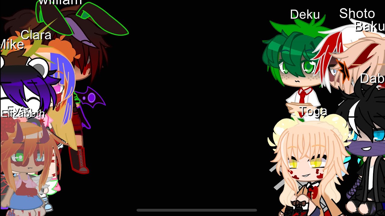 Afton family vs MHA singing battle