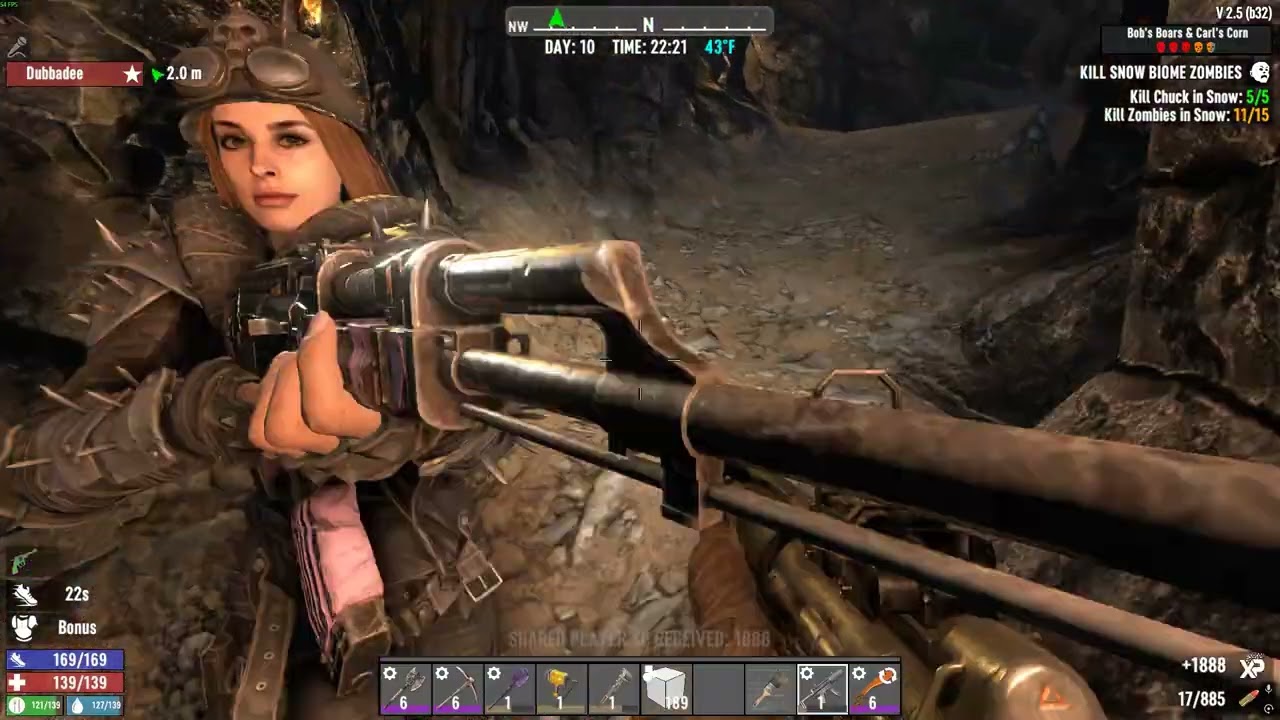 7 Days to Die with hubby Ep. 11( from his point of view)