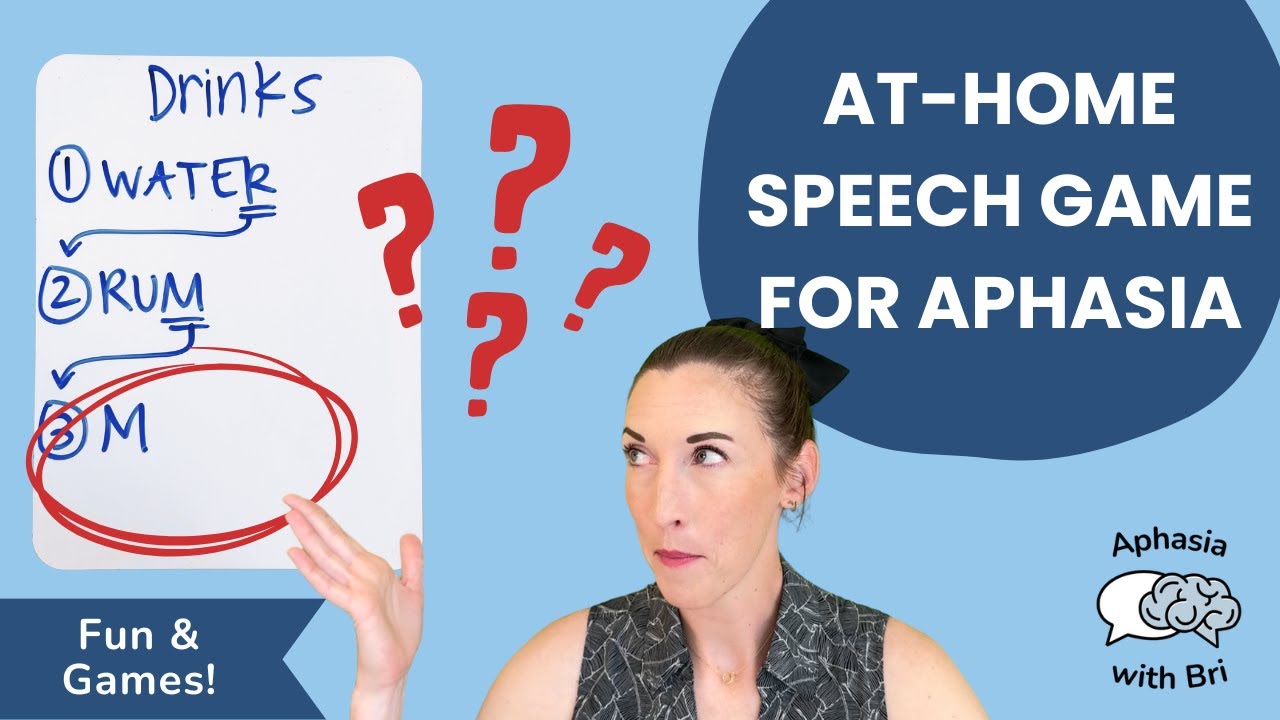Last Letter Game | Aphasia Speech Therapy at Home | Word-Finding + Spelling Practice
