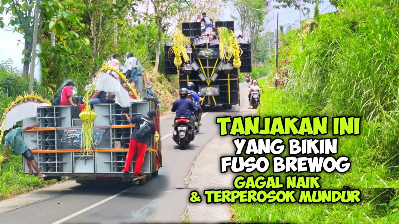 Nekat Tanpa Bongkar Lewati Jalur Extrem Yg Dulu Fuso Brewog Mundur, Karnaval Ter Extrem di Malang 