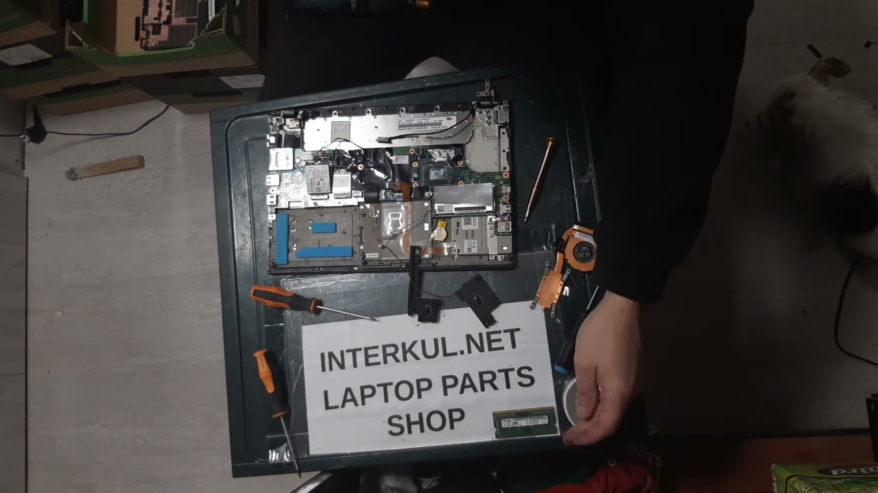 Lenovo Thinkpad A275 disassembly replace LCD screen motherboard keyboard palmrest bottom case cooler