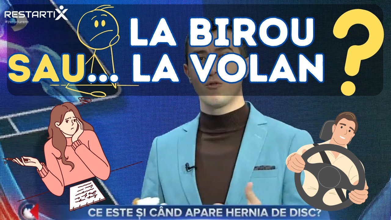 🤔De ce apare HERNIA DE DISC ? Ce să faci dacă apare? ALEXANDRU ILIE, #RestartiX la KanalD