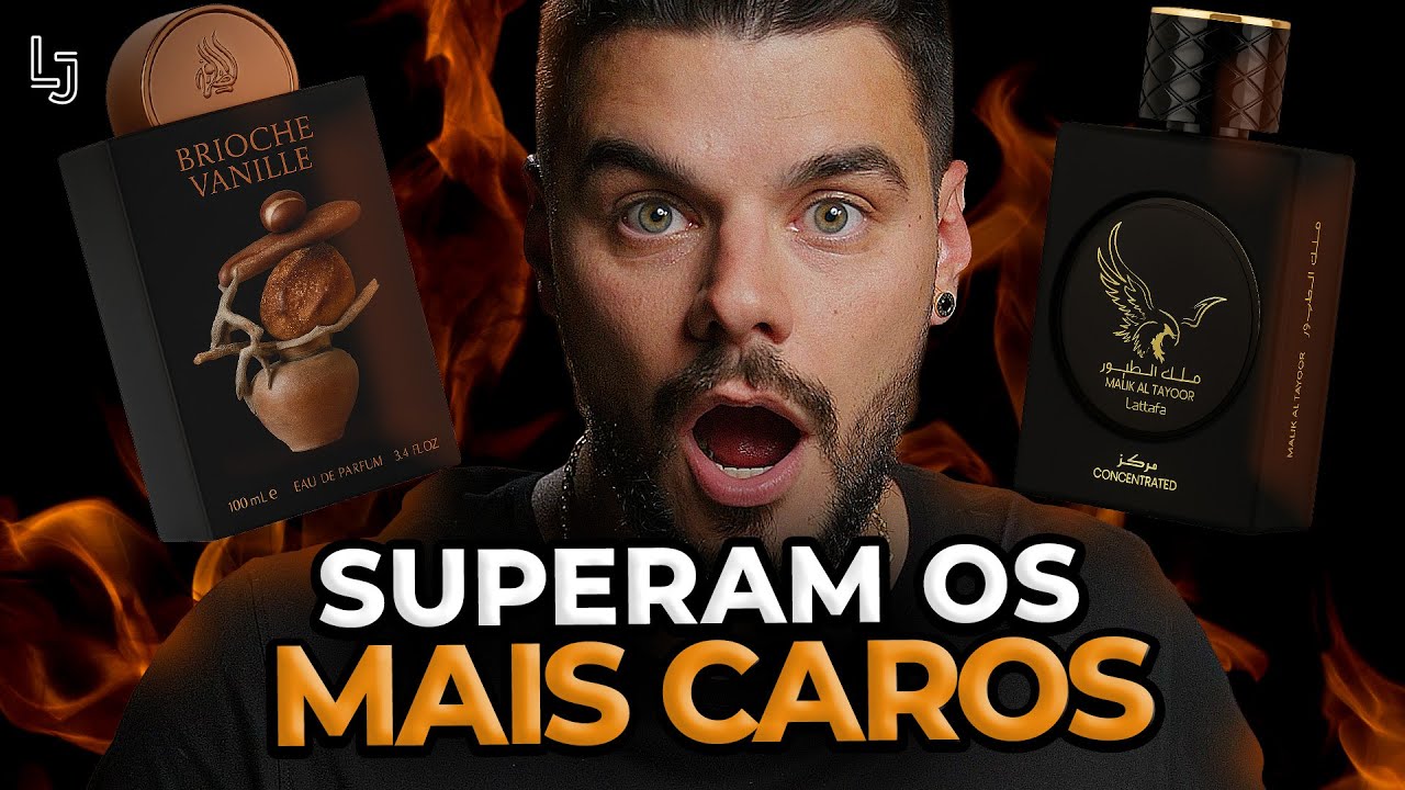PERFUMES DE LATTAFA QUE SUPERAM IMPORTADOS MAIS CAROS! MALIK AL TAYOOR E BRIOCHE VANILLE