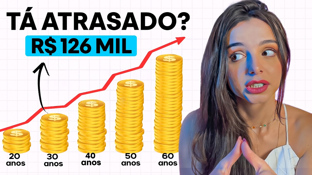 Quanto dinheiro voc&ecirc; deveria ter HOJE (com base na sua idade)