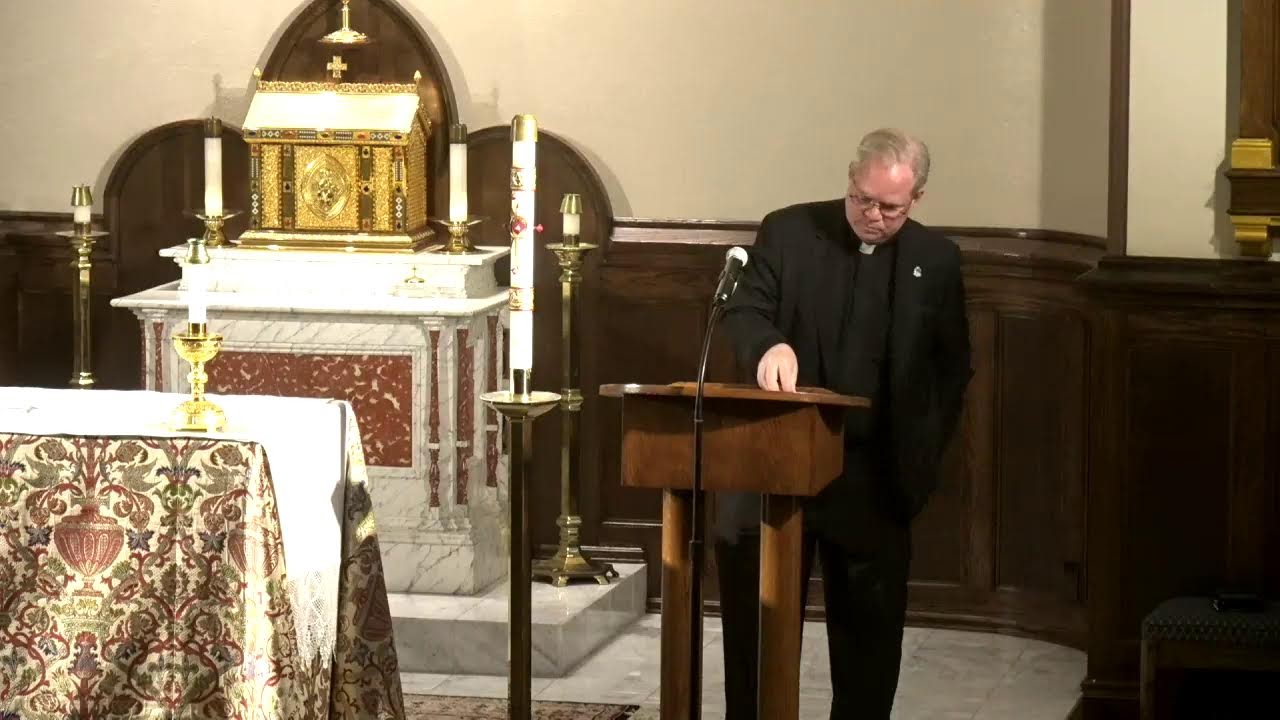 Part 2. Msgr. Baker's Final Rector's Conference 5/1/2025