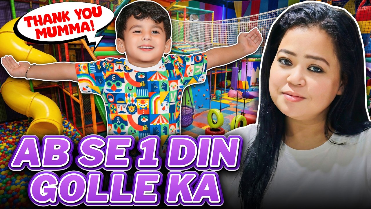 Golle Ko Week Mein Ek Din Entertain Karna Padega 😔 | Bharti Singh | Harssh Limbachiyaa | Golla