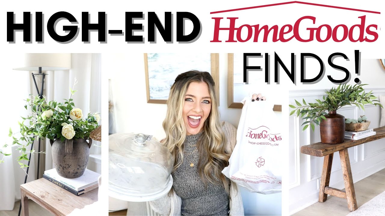 LOOK FOR THESE AT HOMEGOODS! || HOMEGOODS SHOP WITH ME AND HAUL || HOME DECORATING IDEAS