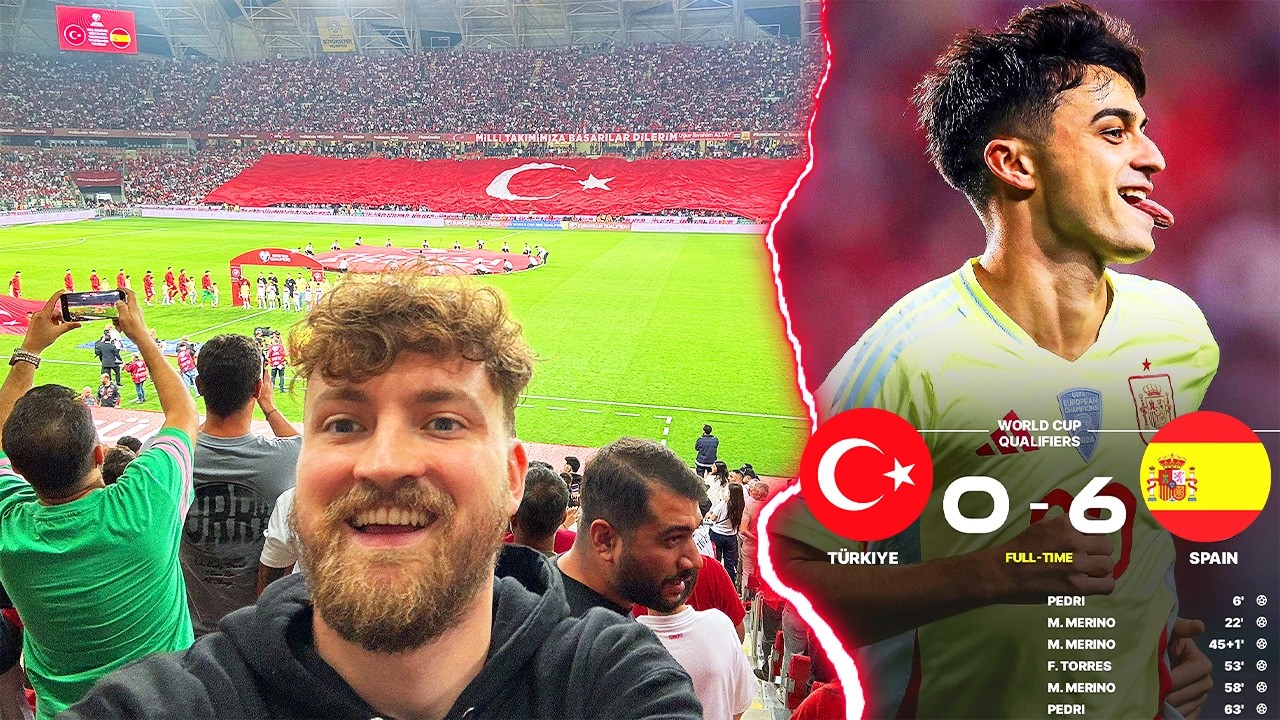Türkei vs. Spanien - Stadionvlog 🇹🇷🇪🇸 | OMG HISTORISCHE PLEITE... 😱 | ViscaBarca