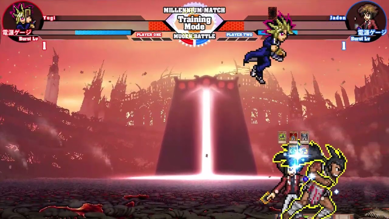 Will Yugi Defeat Jaden? (Jus Mugen Battle)!!!