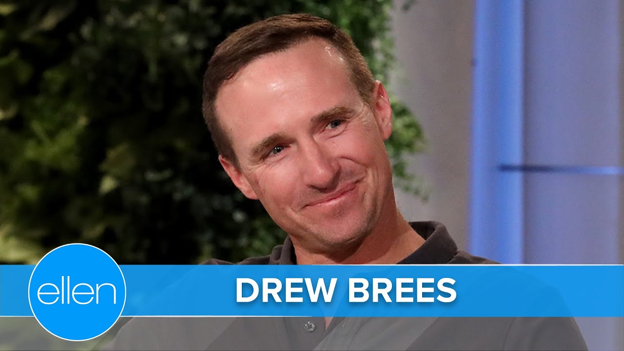 Recent Retiree Drew Brees Shares Advice to Ellen as She Nears Show End