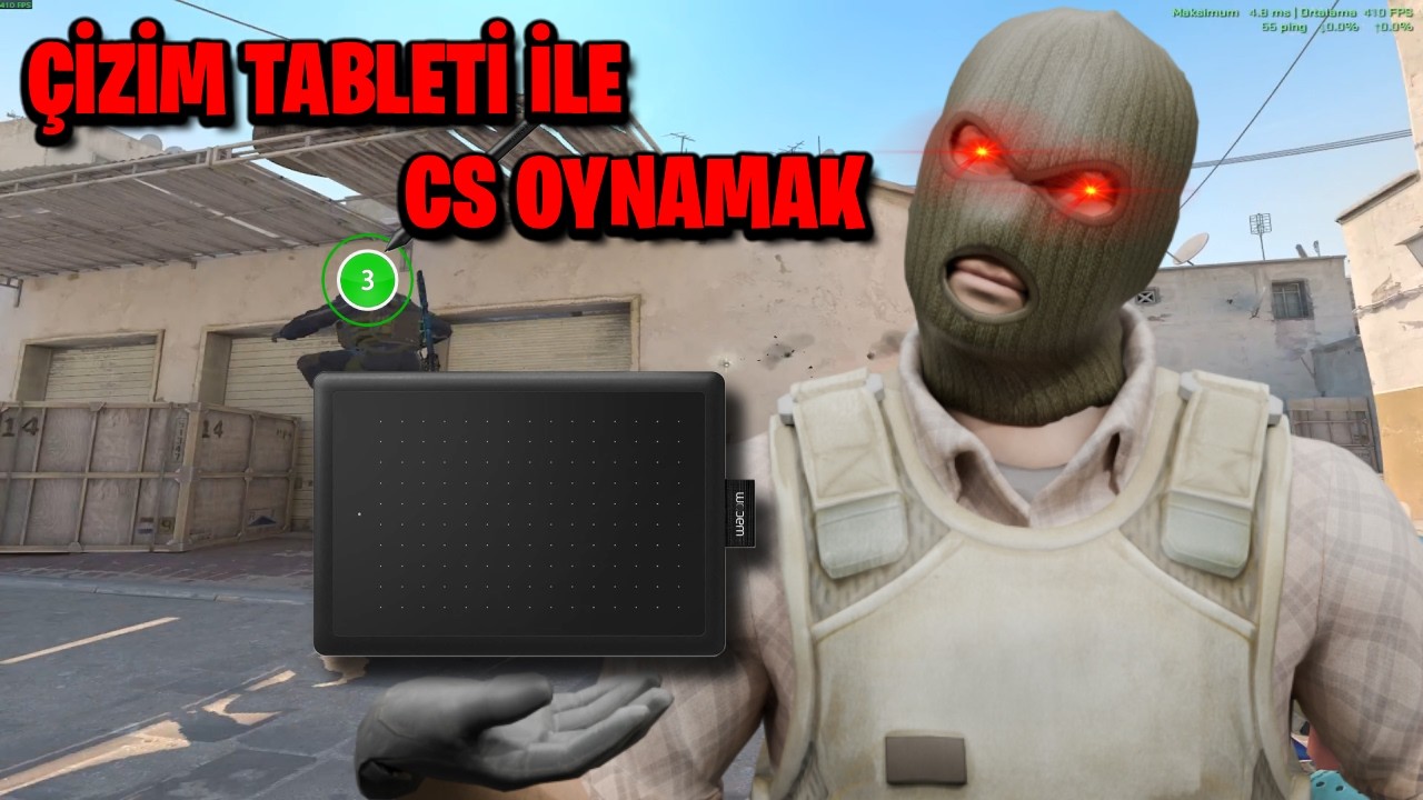 Çizim Tableti İle CS Oynamak