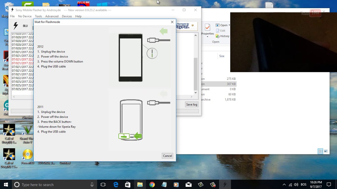 Flashing Xperia E3, firmware upgrade (D2202, D2203, D2206 and D2243) / E3 dual (D2212 and S51h)