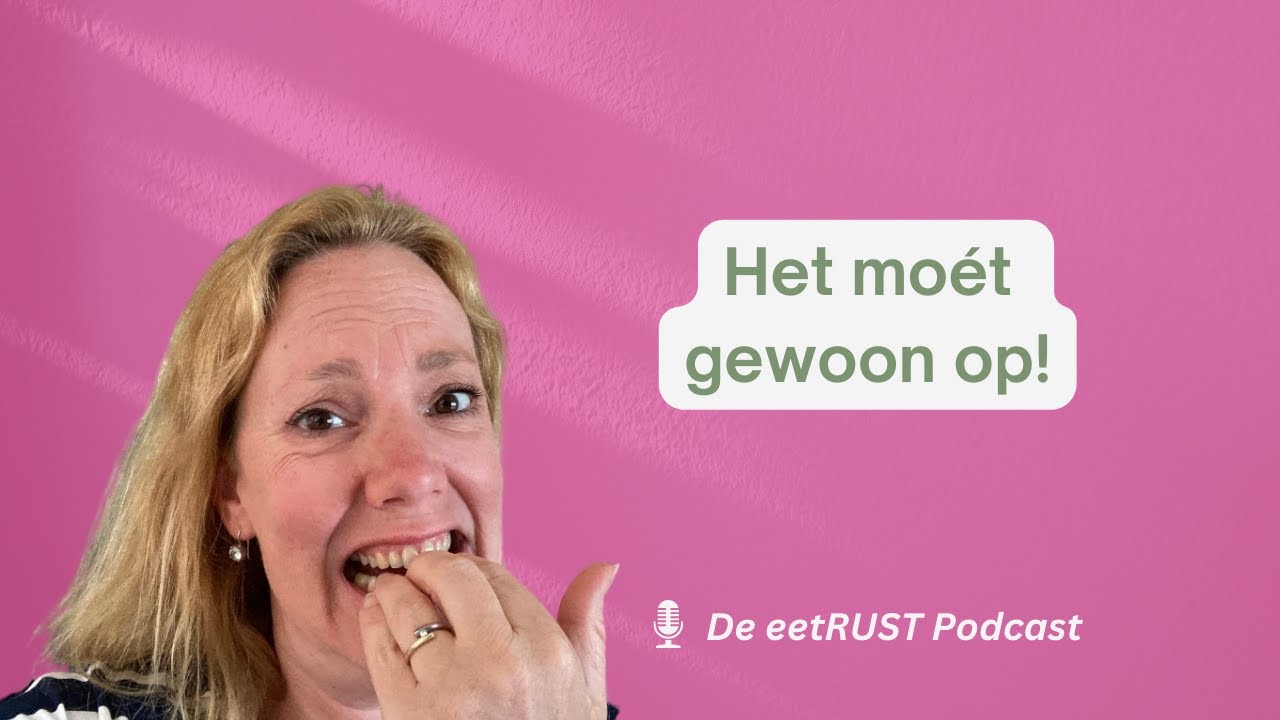Waarom kan ik niet stoppen voordat de verpakking leeg is?