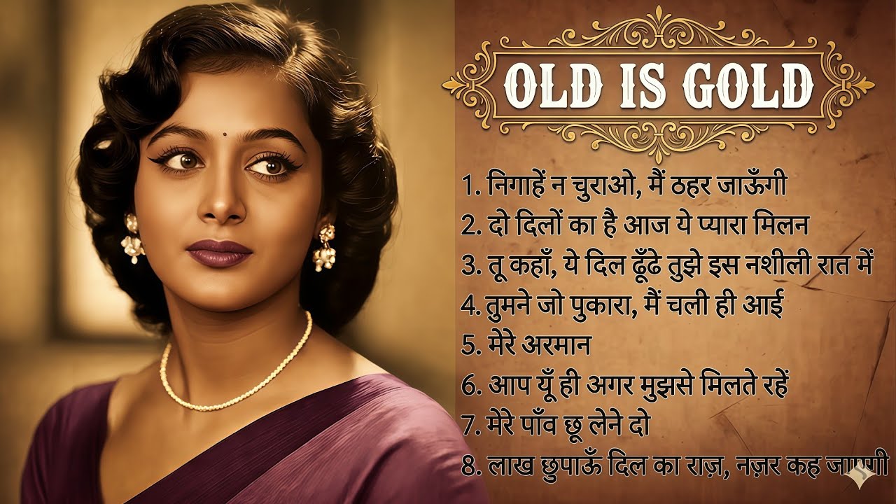 Golden Era Female Versions | 50s–70s Style Romantic Songs | Classic Bollywood Inspired AI Songs