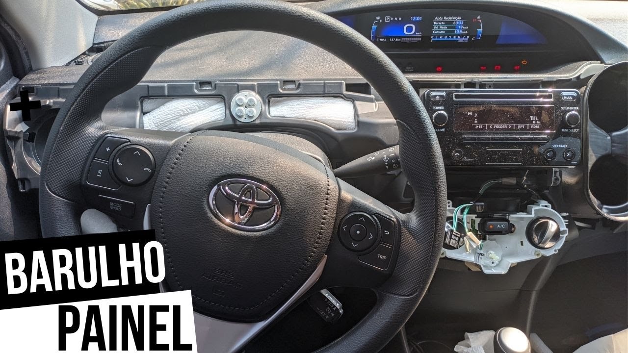 COMO TIRAR BARULHO PAINEL ETIOS