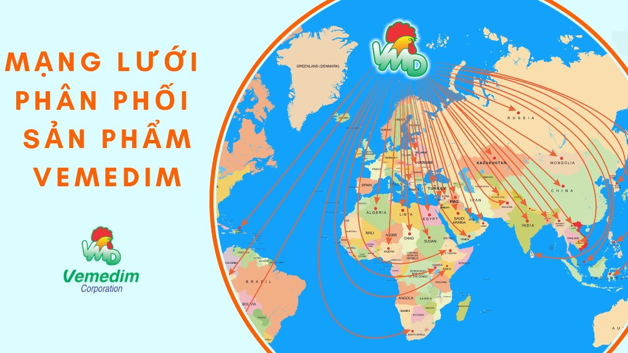 MẠNG LƯỚI PHÂN PHỐI KINH DOANH SẢN PHẨM VEMEDIM| VEMEDIM