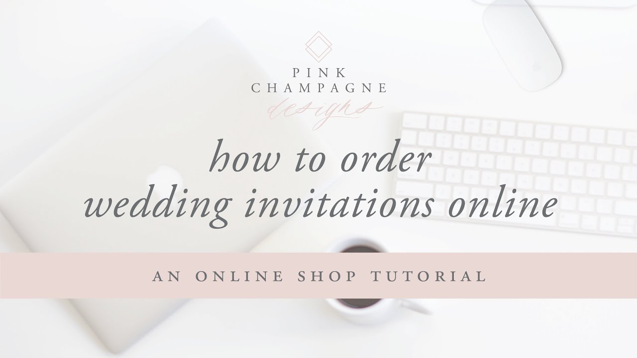 How to Order Wedding Invitations Online