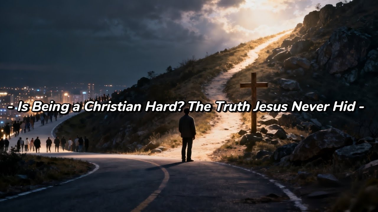 Is Being a Christian Hard? The Truth Jesus Never Hid