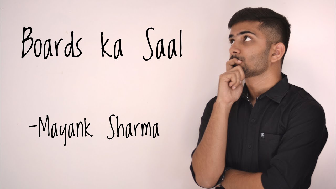Boards Ka Saal - Mayank Sharma | Talks and Tales | Hindi Poetry | Board Exams
