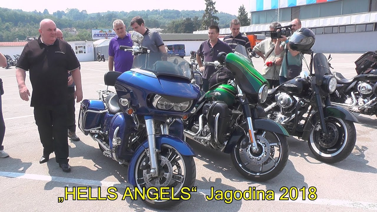 „HELLS ANGELS“ - moto skup u Jagodini 2018( 42nd Euro Run in Jagodina, Serbia)