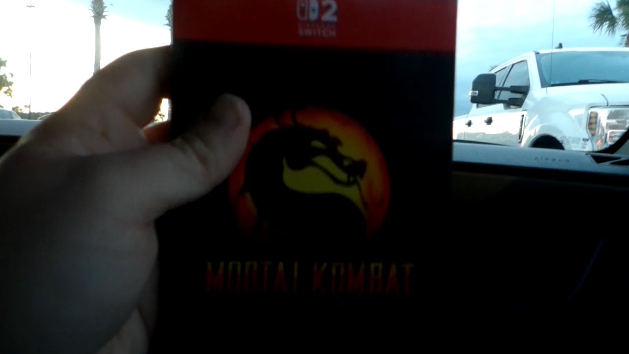 Getting Mortal Kombat Legacy Kollection for the Switch 2 at Gamestop