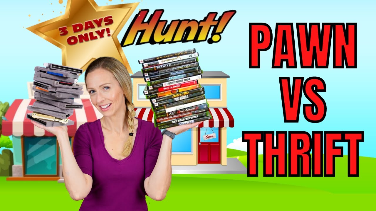 3 Days Only Game Hunt - Pawn versus Thrift, Did we find any deals?