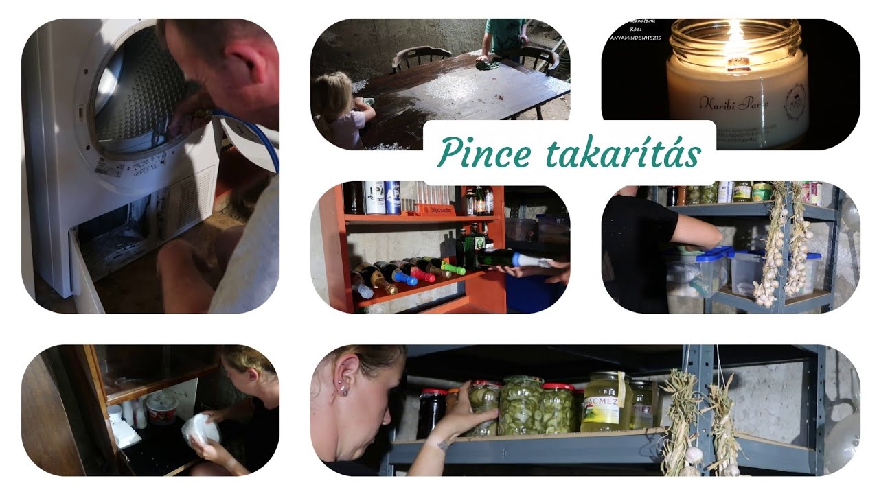 Pince nagytakarítás