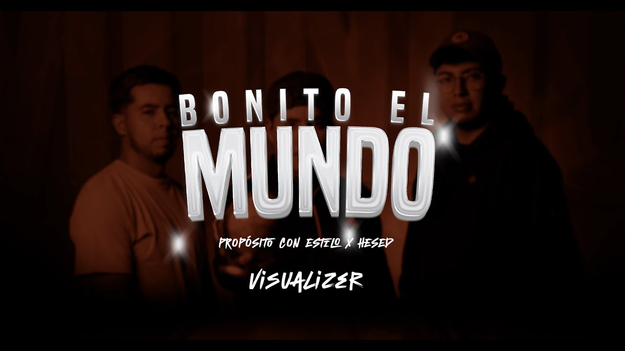 BONITO EL MUNDO | PROPÓSITO CON ESTILO FT GRUPO HESED (Official Visualizer) #corridos