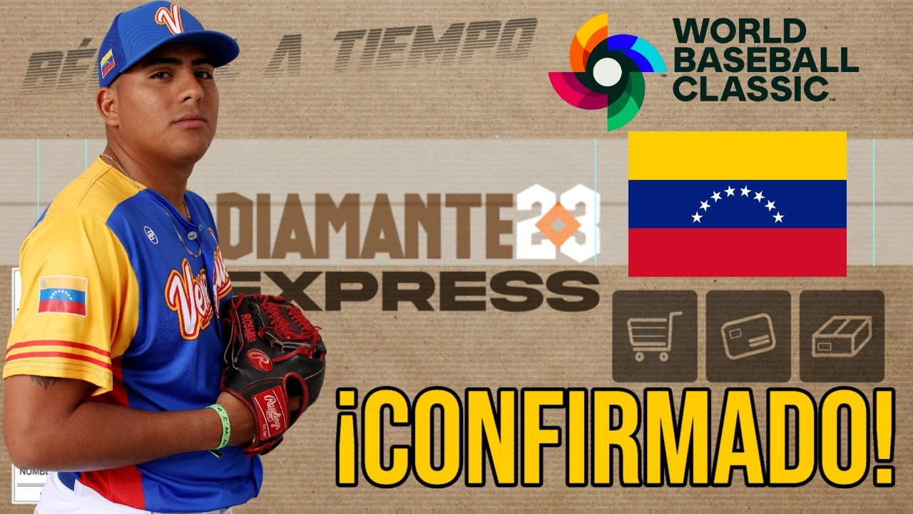 OFICIAL Ranger Suárez ABRIDOR DE VENEZUELA en el debut en el Clásico Mundial de Béisbol DIAMANTE 23