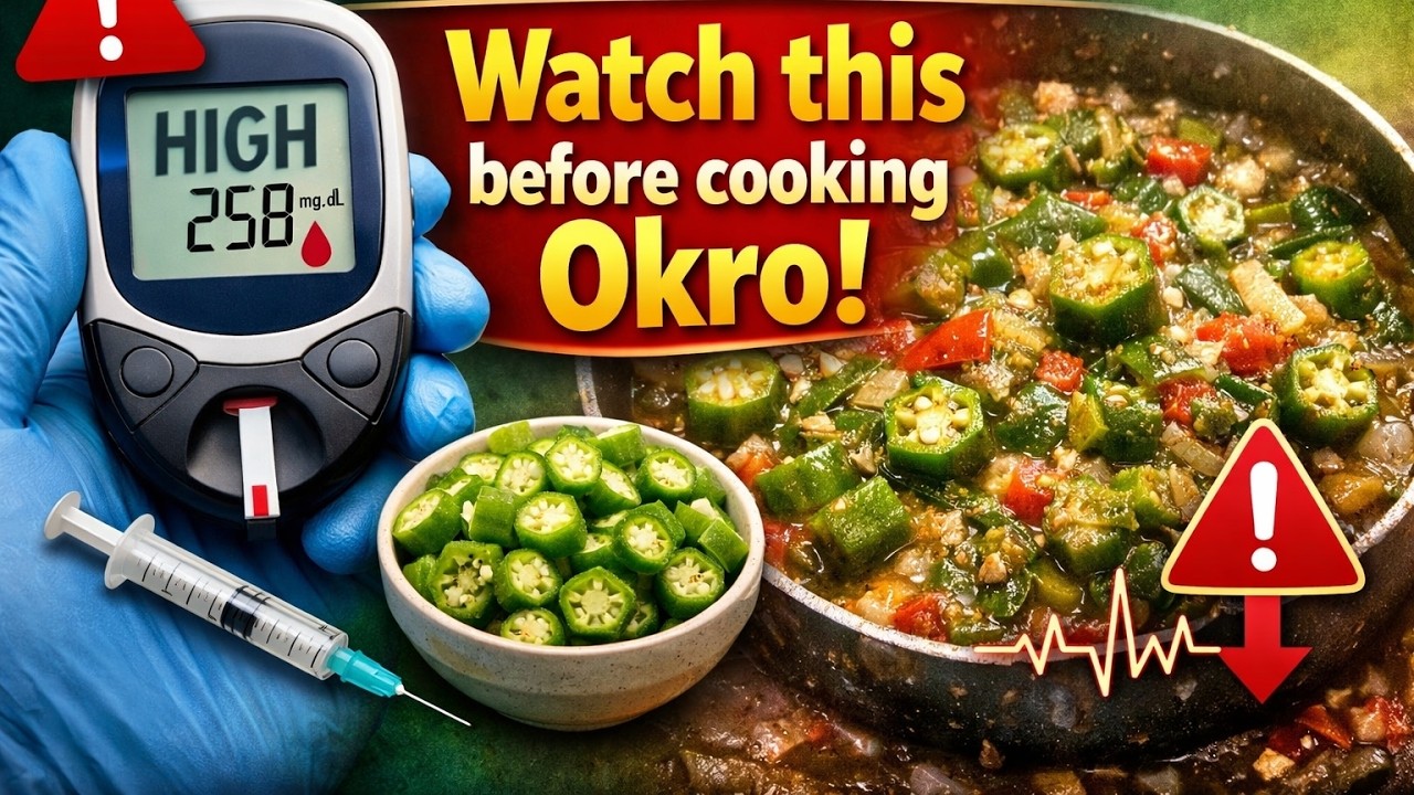 If you are Diabetic, Watch this before Cooking Okro