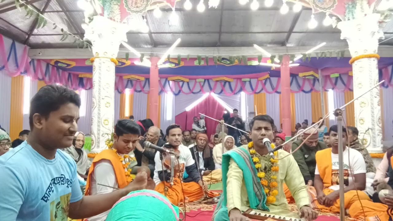 অধিবাস কীর্তন, হরিনারায়ণপুর, শিবপুর,নরসিংদী। মাধব সূত্র ধর। ০১৬৮৩৮৫৯৪৮৮