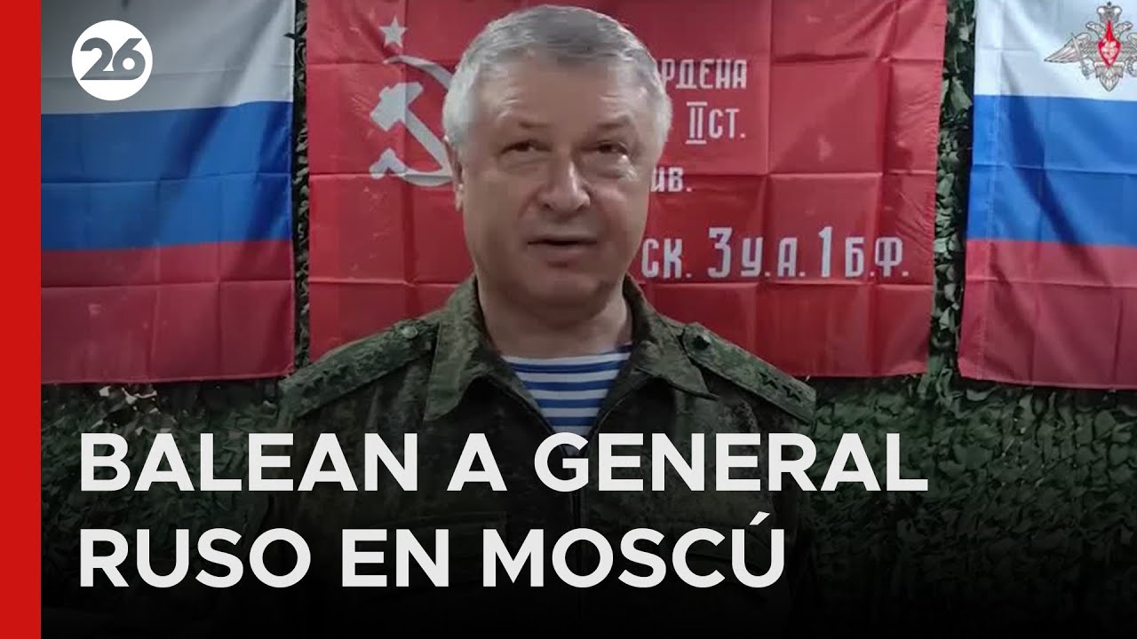 🇷🇺 ATENTADO CONTRA GENERAL RUSO EN MOSCÚ | Vladimir Alekseyev está en estado reservado