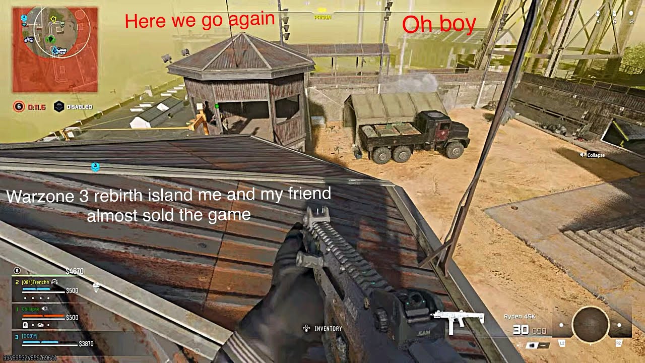 Warzone 3 rebirth island me and my friend almost sold the game