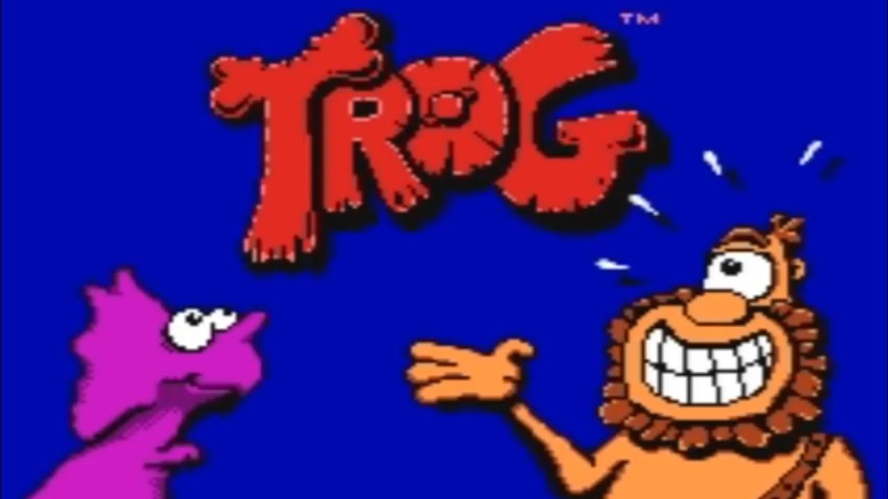 Trog! (NES) Playthrough - NintendoComplete