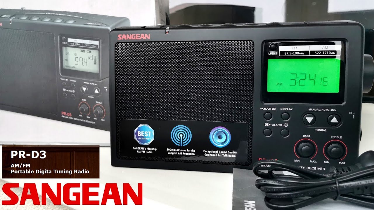 Sangean PR-D3 FM / AM 