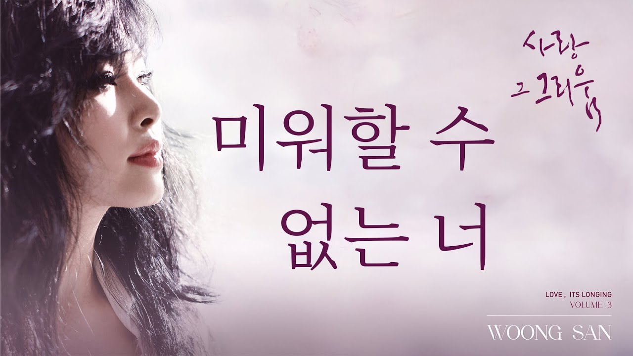 웅산 (WOONG SAN) - 미워할 수 없는 너