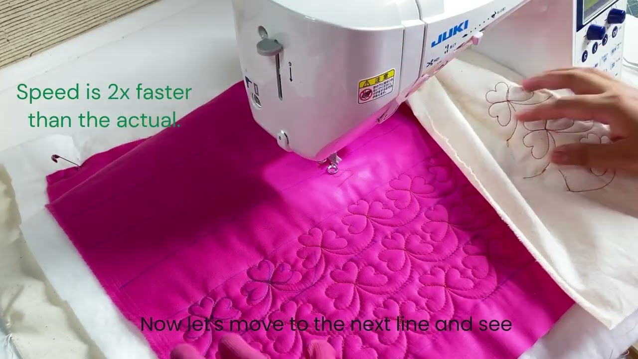 Try a New Approach to Free Motion Quilting with this Clover Pattern #machinequilting #quilters #fmq