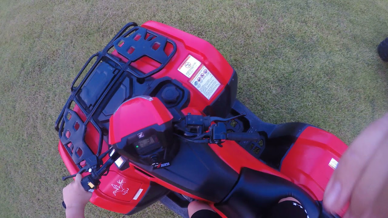 Riding the 2021 Honda Foreman 520 +jumps