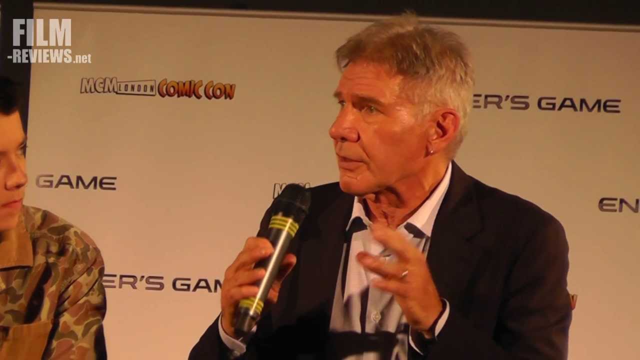 Ender's Game Q&A with Harrison Ford and Ben Kingsley!