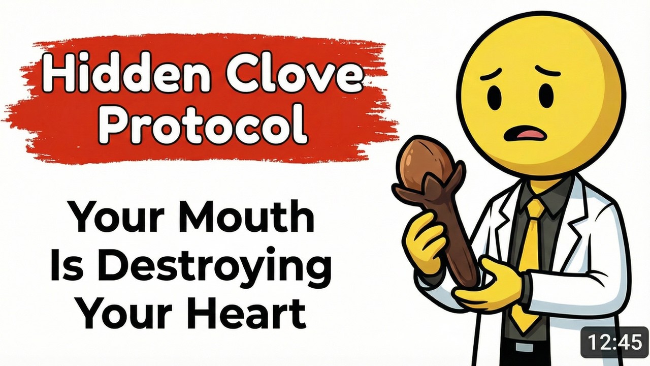 Your Mouth Is Silently Attacking Your Heart? The Clove Protocol Explained