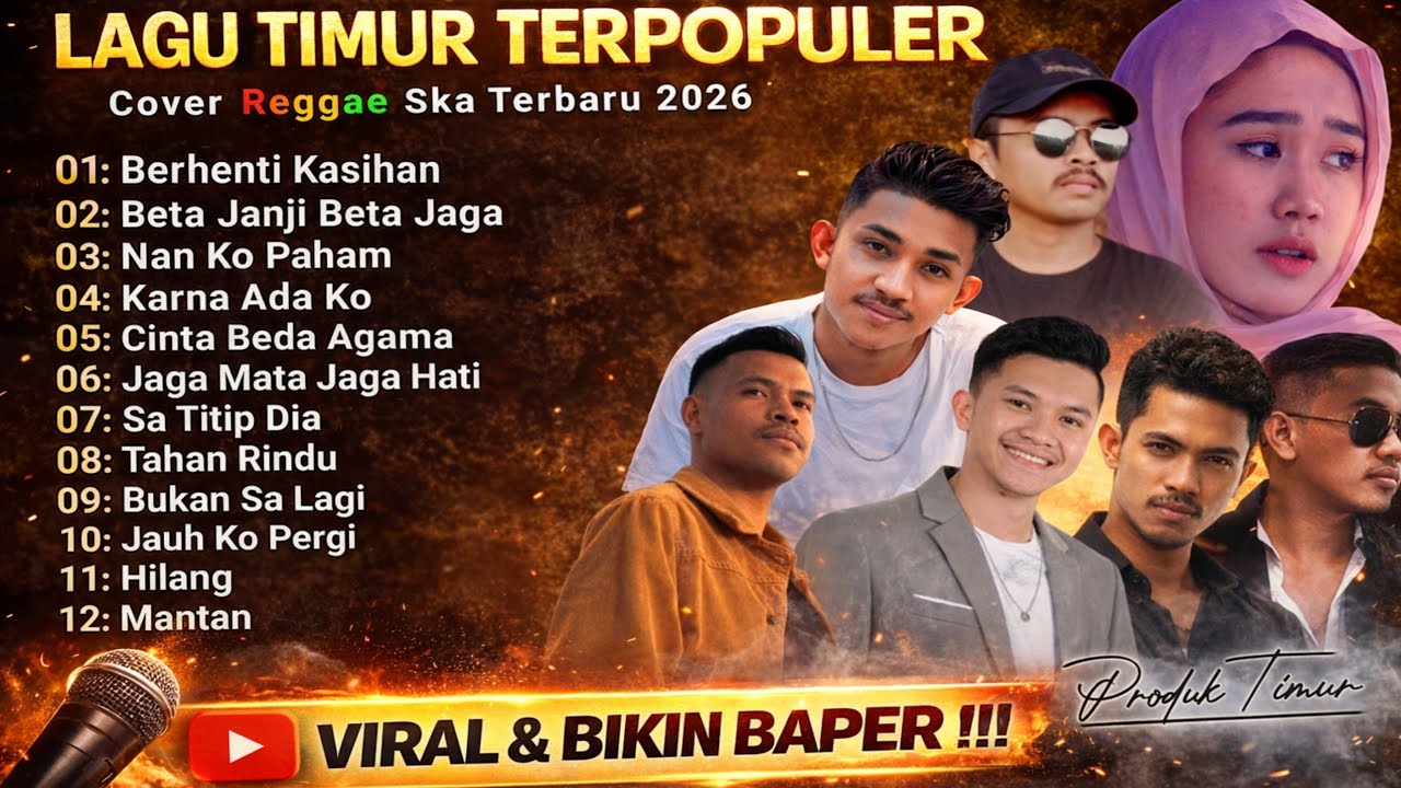 🚀 Best Lagu Timur Terpopuler 2026 | Cover Reggae Ska || Kumpulan Lagu Pop Timur Sedih